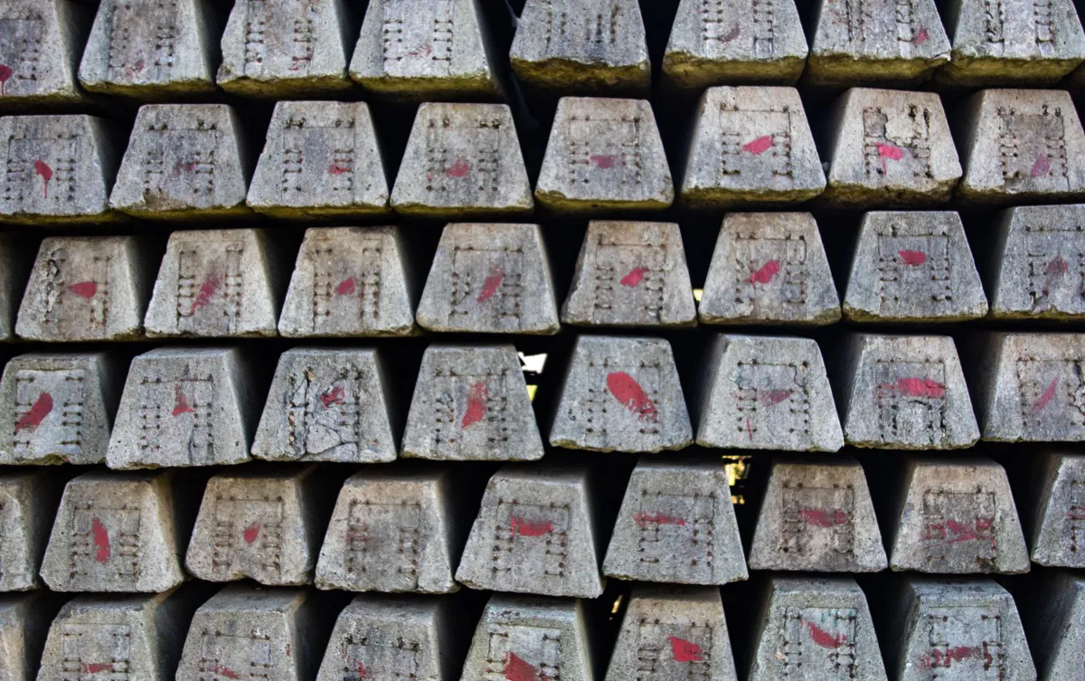 construction materials closeup