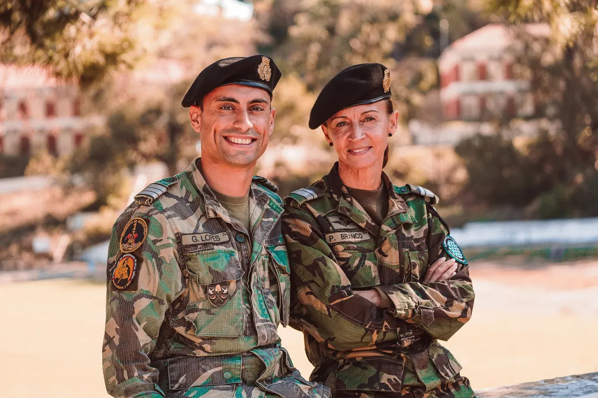 military leadership portrait