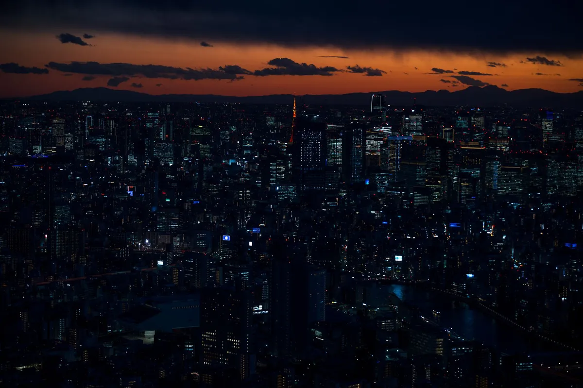 Tokyo skyline