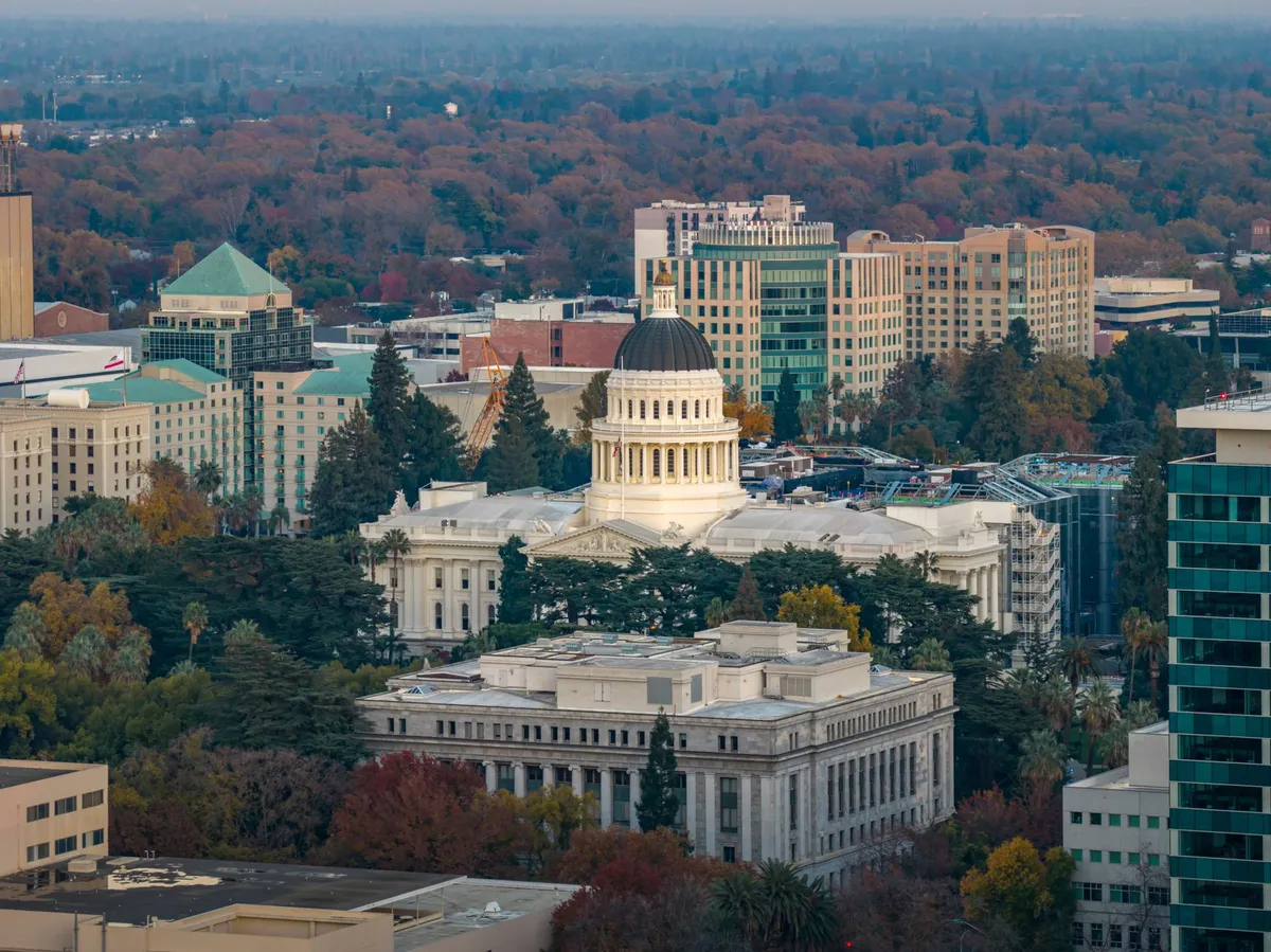 California state capitol building