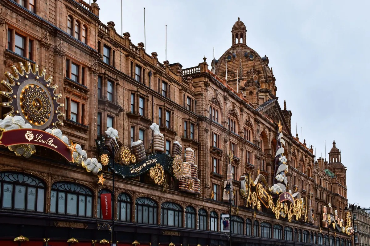 Harrods department store exterior