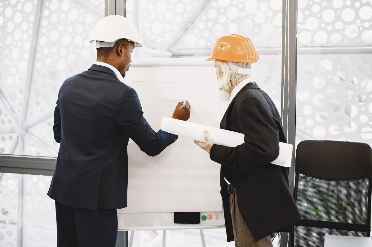 construction site board meeting