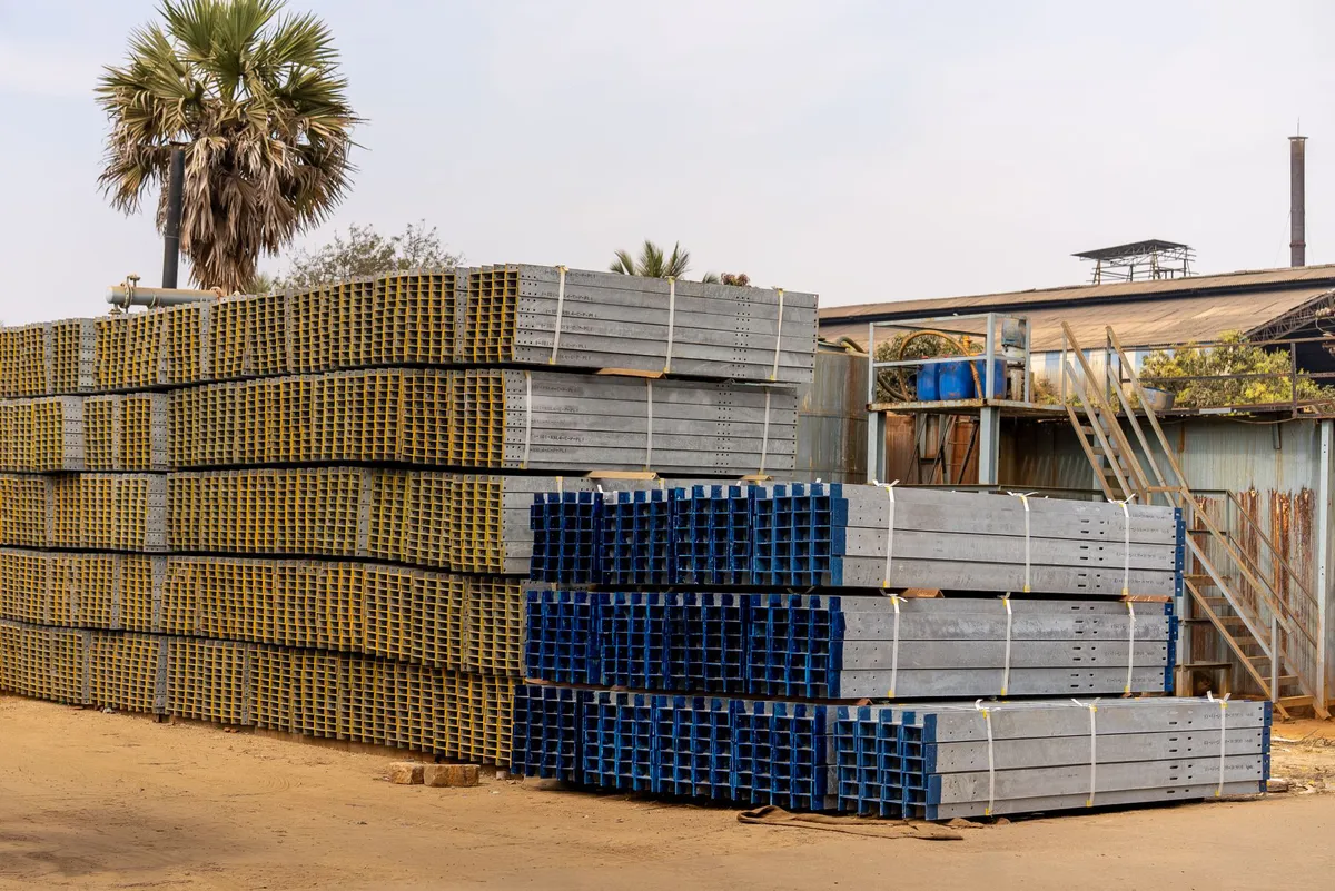 construction site equipment storage