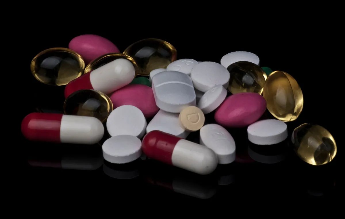 prescription medication closeup