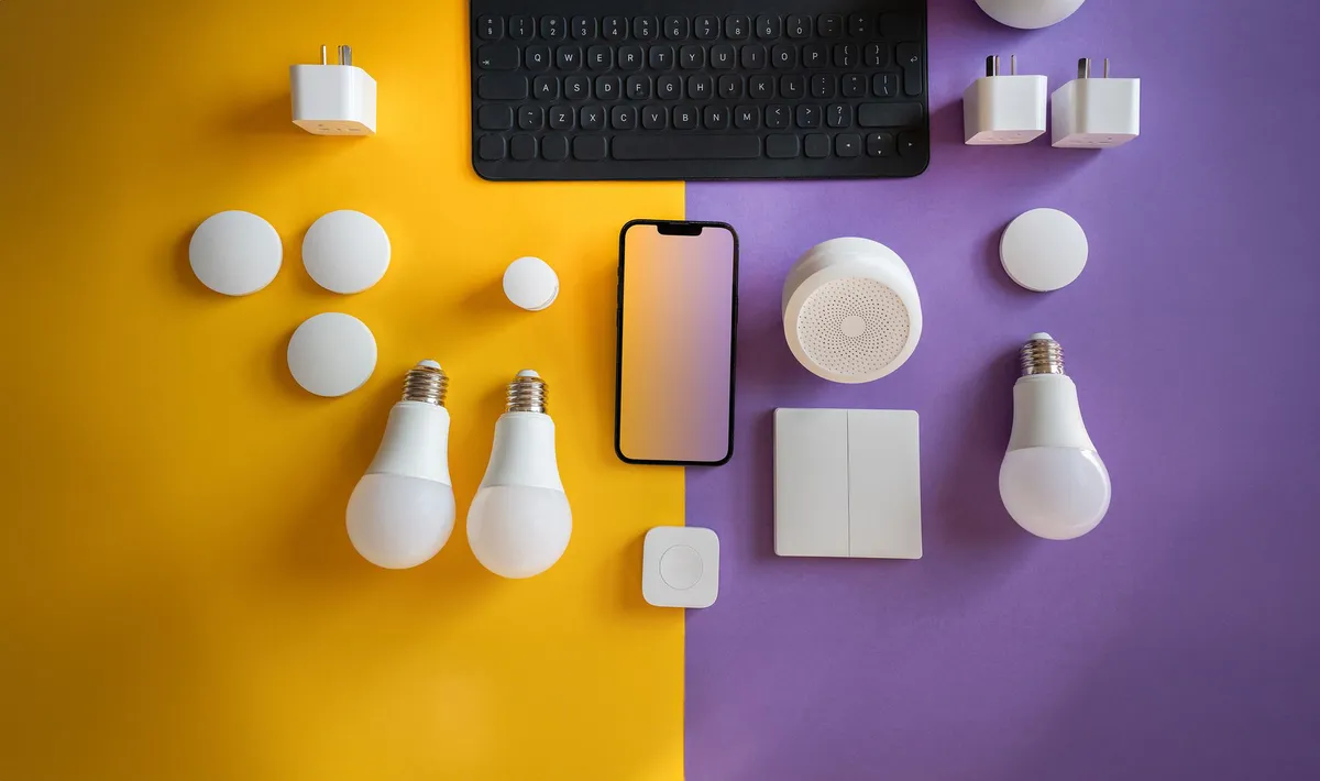 modern office space with AI technology