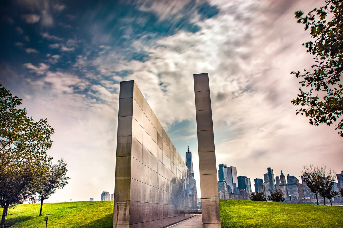 New York City skyline memorial