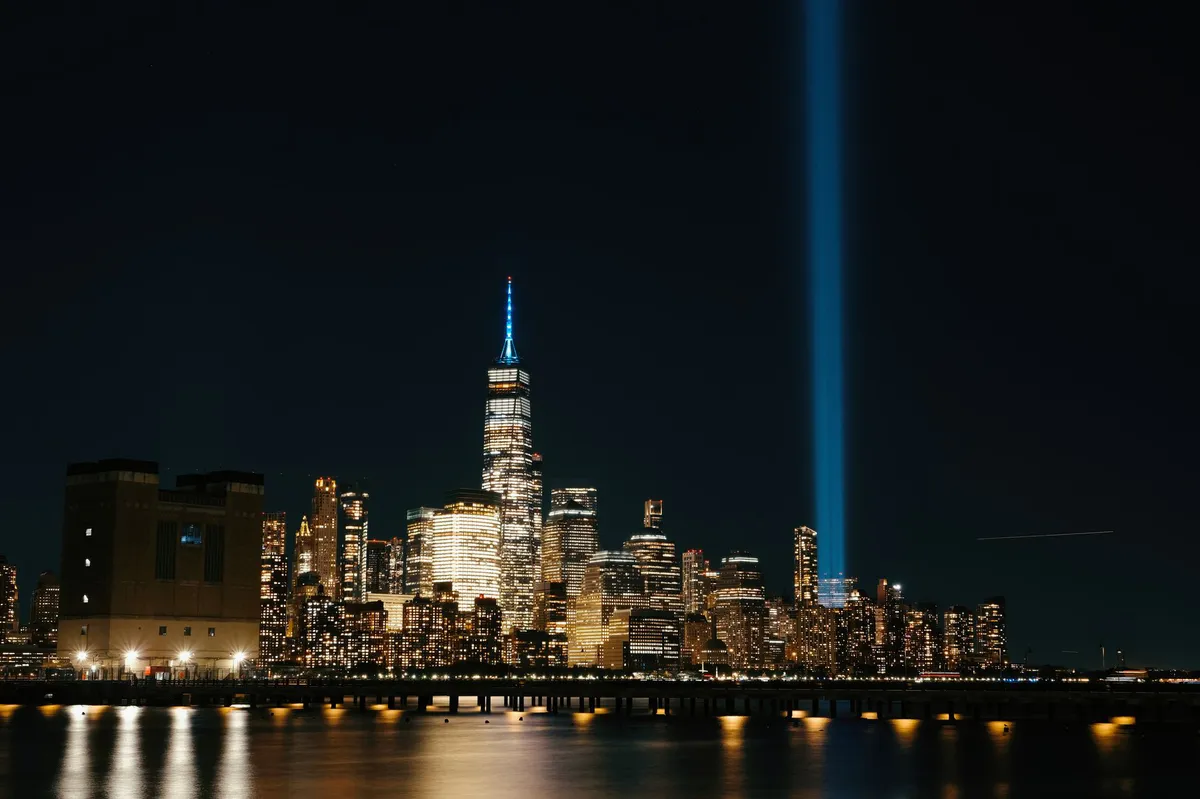 tribute light display