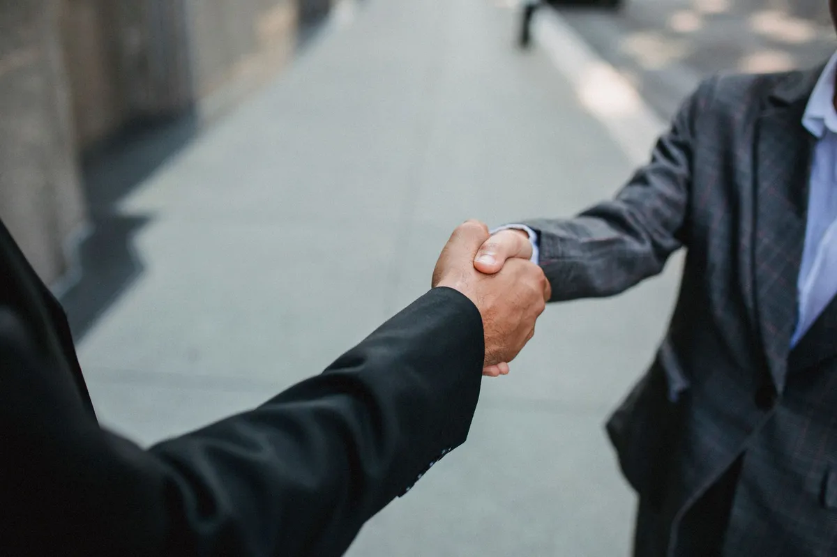 business partnership meeting