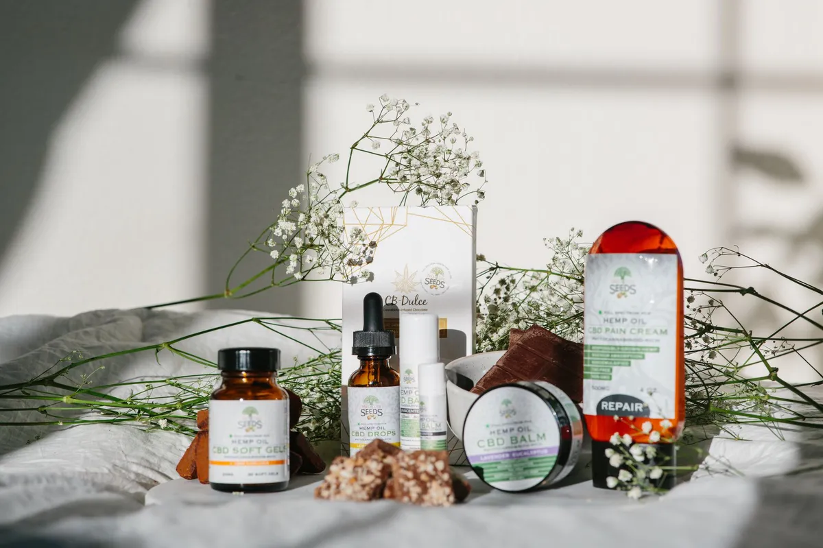 hemp product display