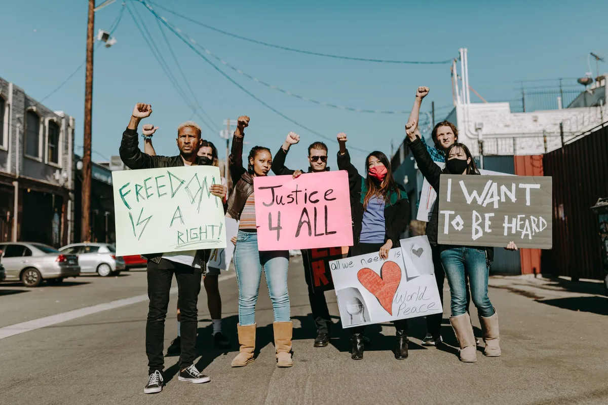 civil liberties protest