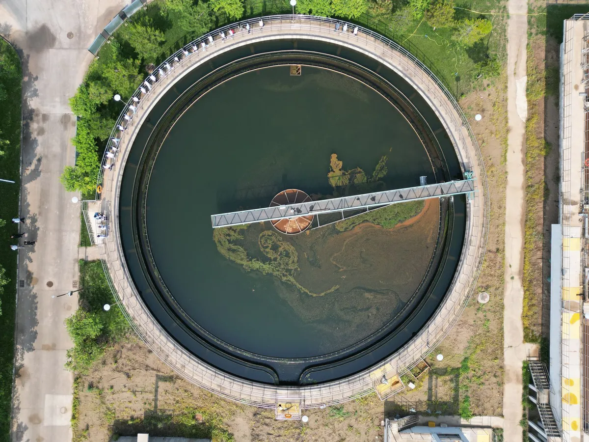 wastewater treatment plant