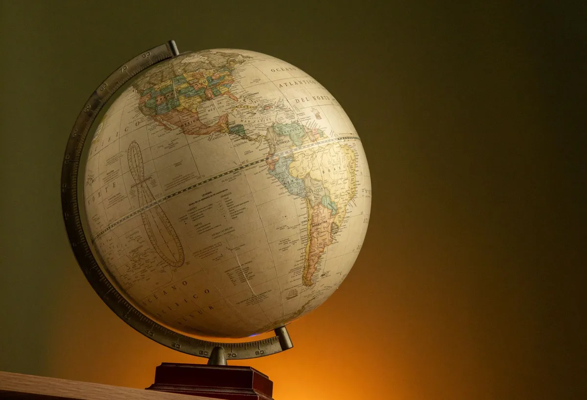 global energy supply map