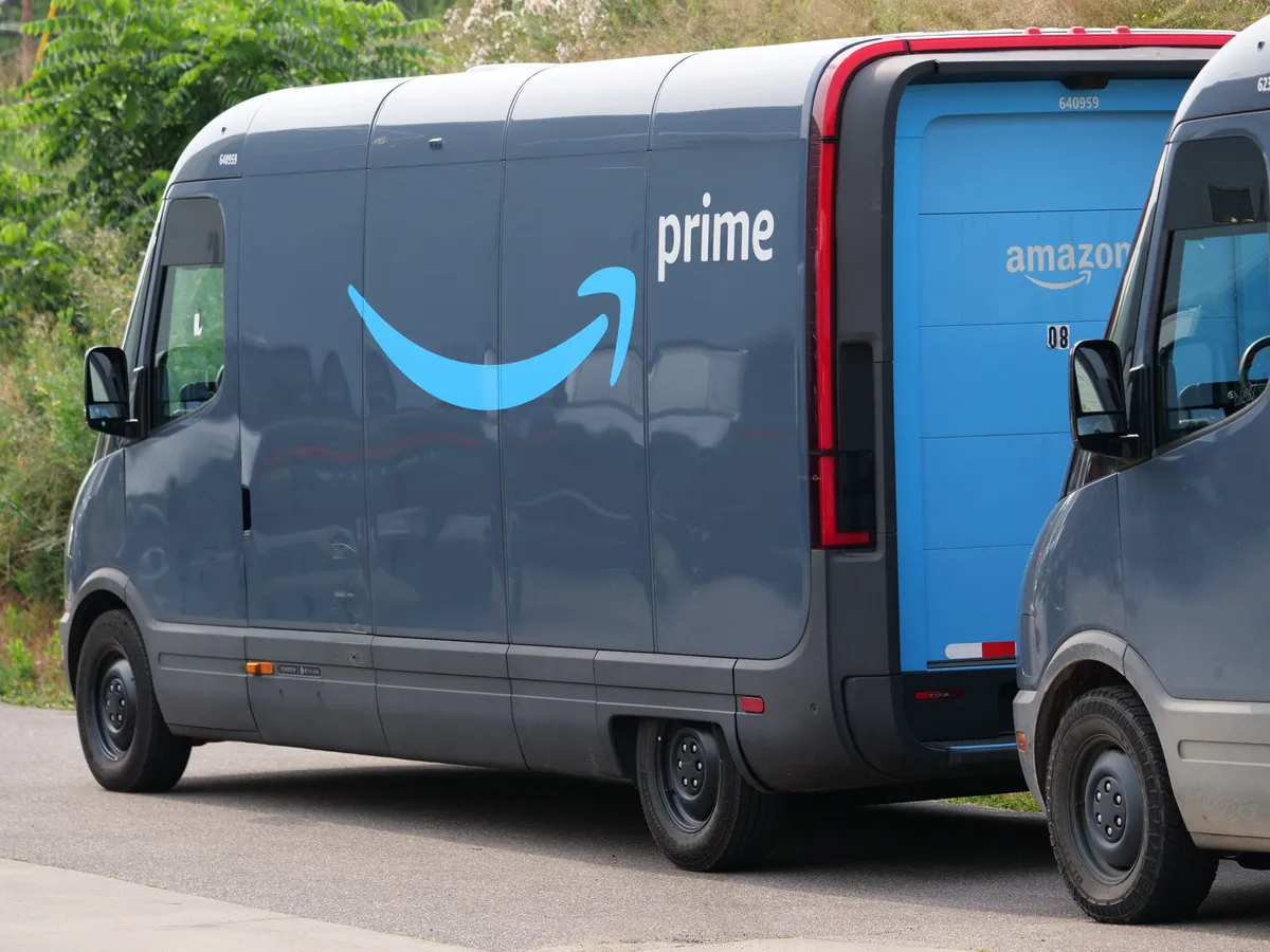Amazon delivery van
