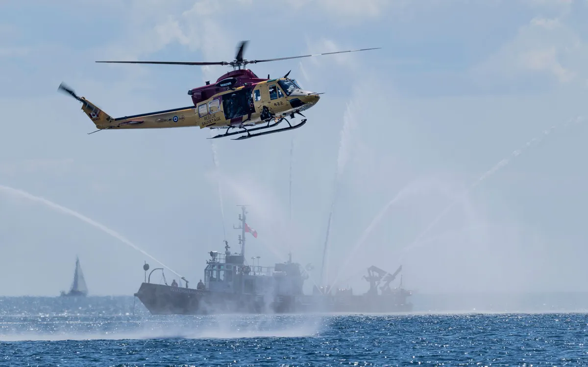 helicopter rescue operation