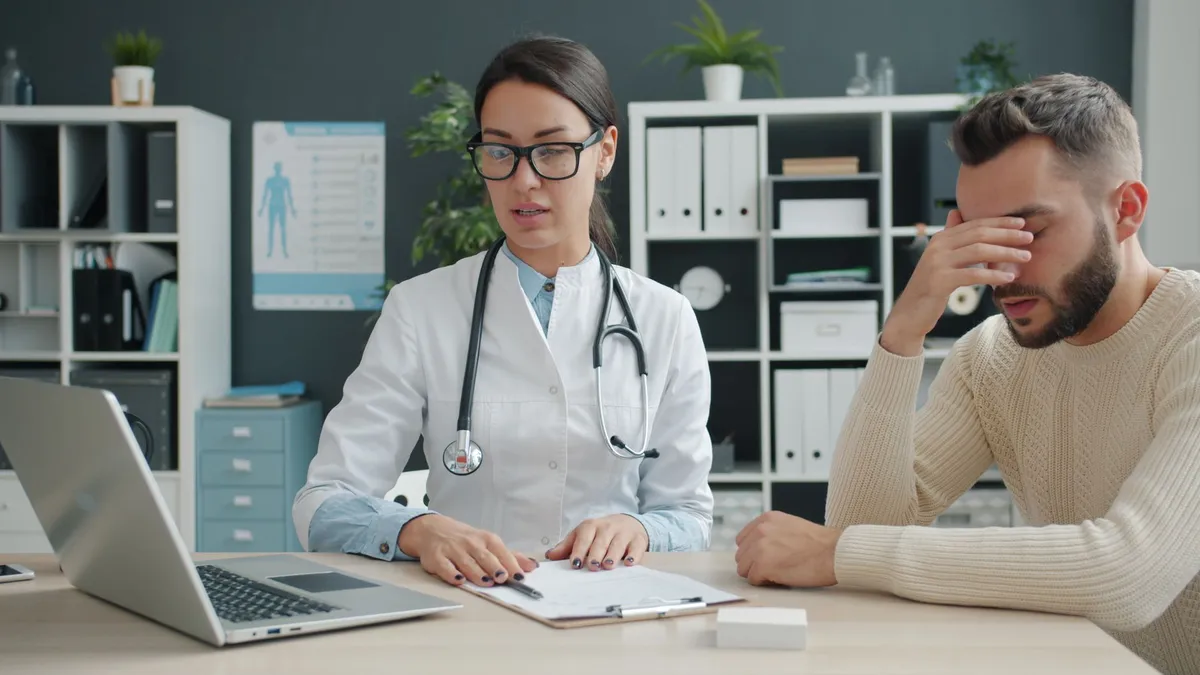 concerned patient consultation